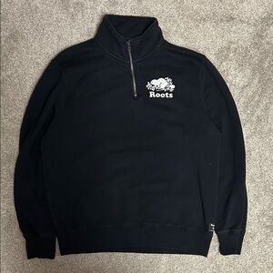 Classic Roots Black Quarter Zip